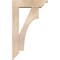 Ekena Millwork Westlake Traditional Smooth Bracket w/ Offset Brace, Douglas Fir, 5 1/2"W x 18"D x 30"H BKT0604X18X30WTL01SDF - alternate 2